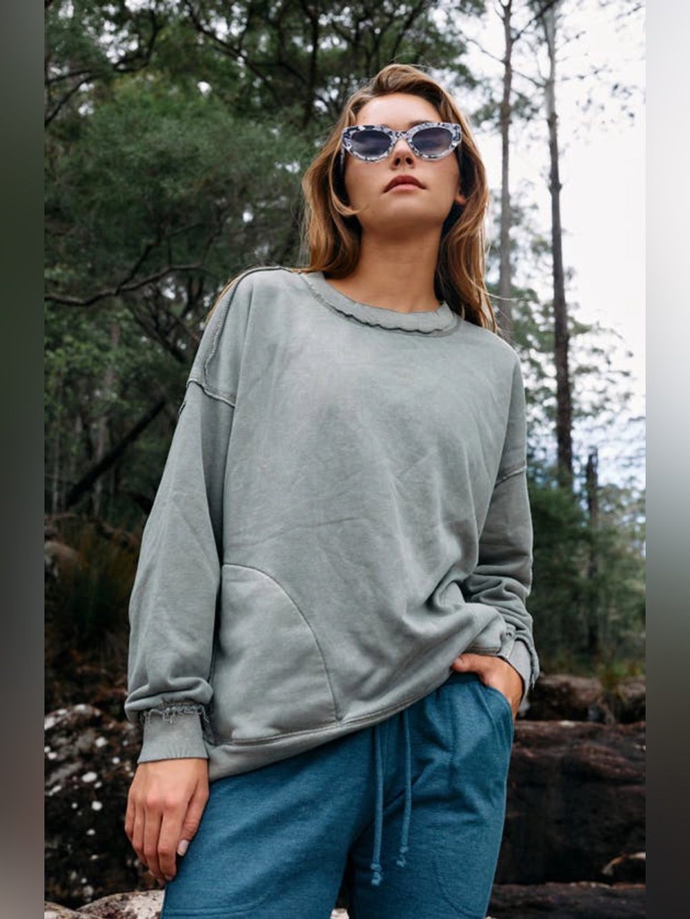 FP Movement Metti Crewneck - Green